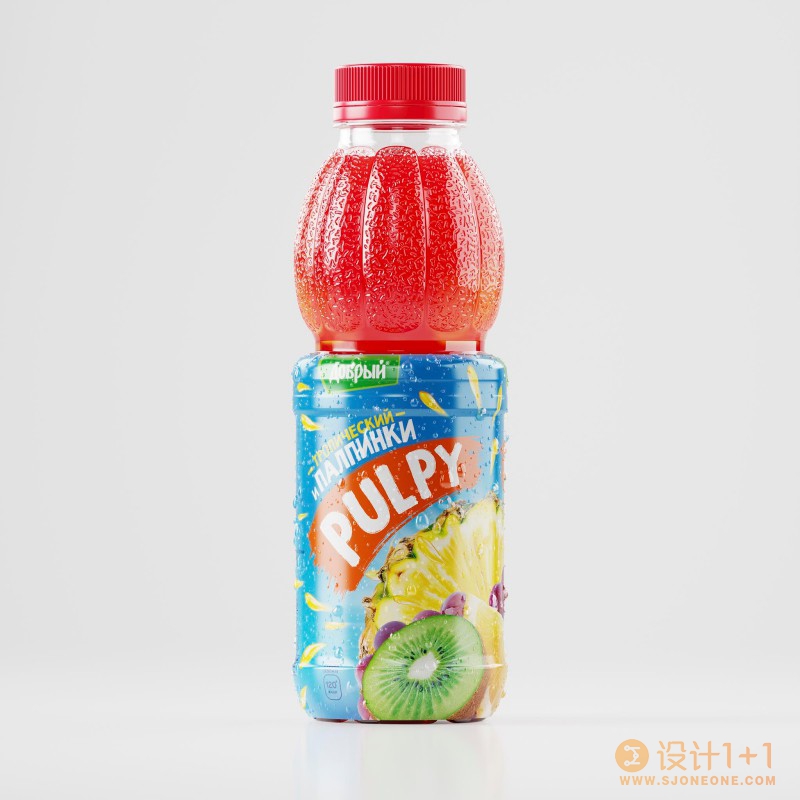 Pulpy果汁饮料包装设计