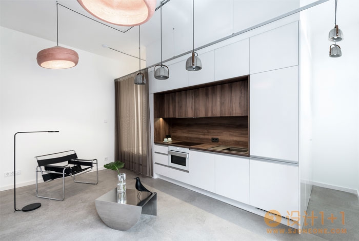匈牙利30平紧凑小公寓设计