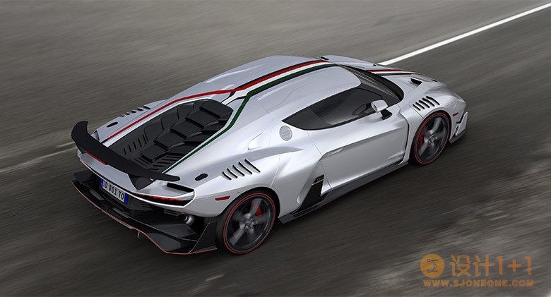 意大利著名设计公司Italdesign发布首款超跑