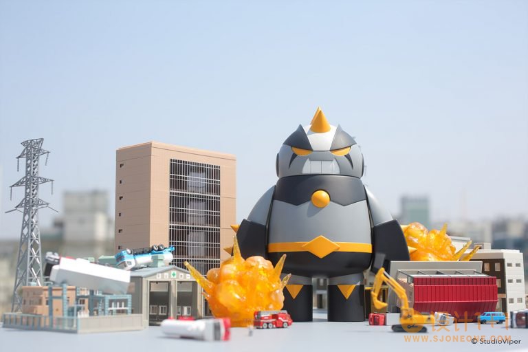 韩国艺术家Liam Sopp创作的机器人模型玩具