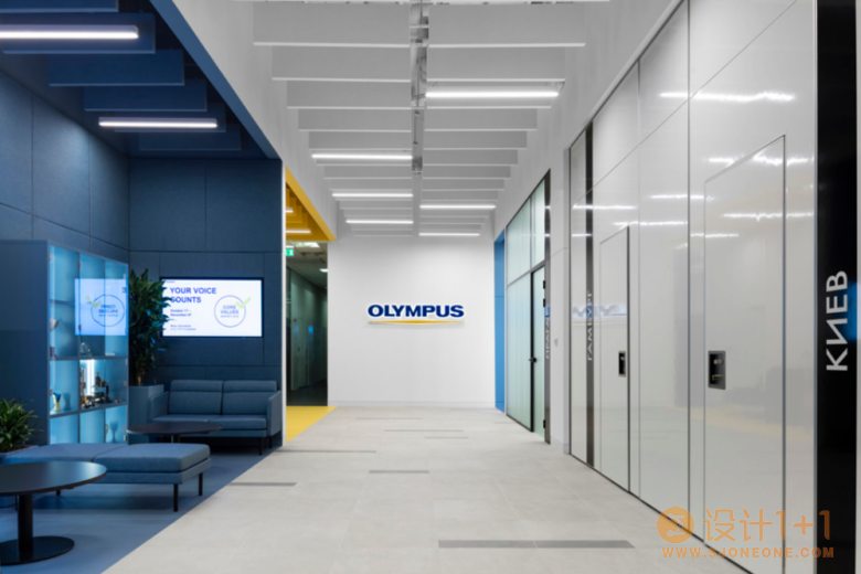 Olympus莫斯科办公室空间设计