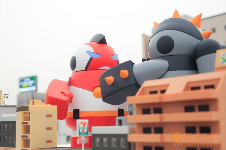 韩国艺术家Liam Sopp创作的机器人模型玩具