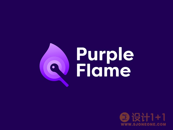 25款紫色logo设计欣赏