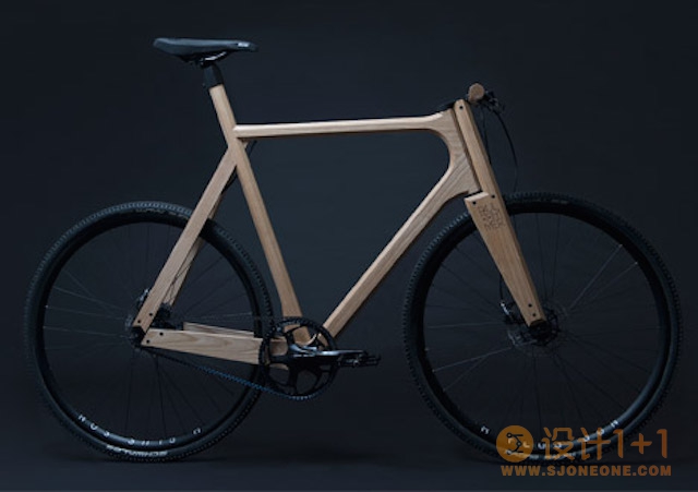 Paul Timmer打造的实木自行车